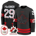 Nathan MacKinnon Canada 2026 Olympic Jersey - Black