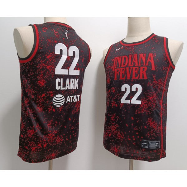 Caitlin Clark Indiana Fever Stranger Things Collection Swingman Jersey - Black