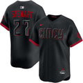 Sal Stewart Cincinnati Reds City Connect Limited Jersey - Black
