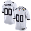 Custom Jacksonville Jaguars Jersey - White