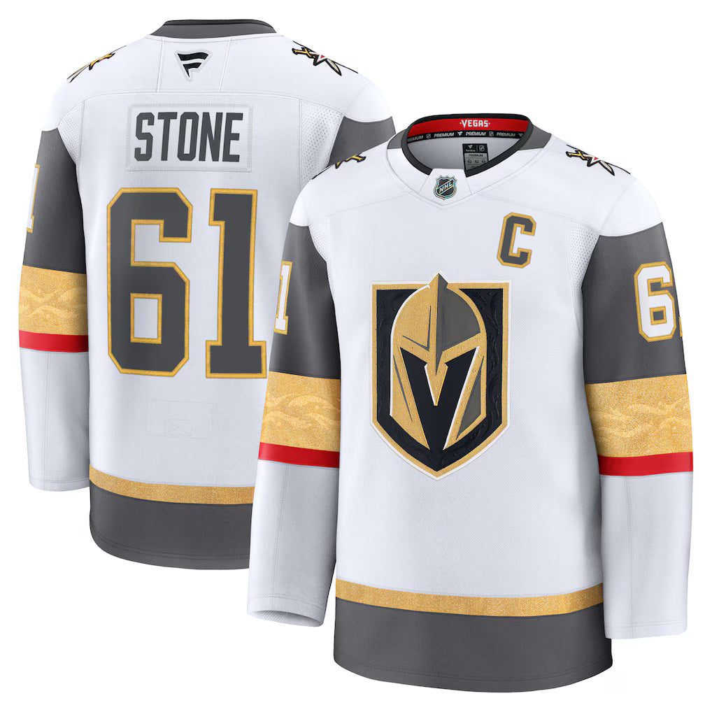 Mark Stone Vegas Golden Knights Away Premium Jersey - White