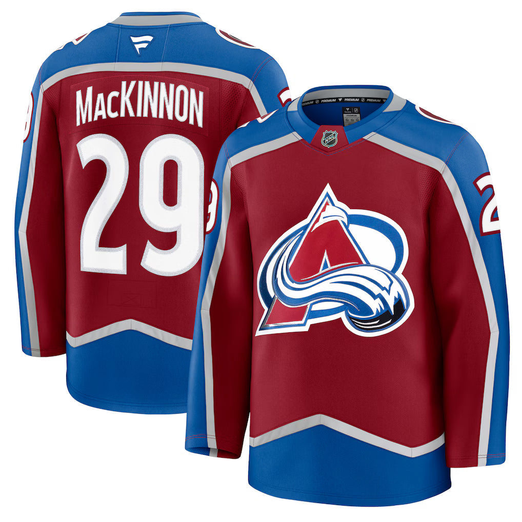 Nathan MacKinnon Colorado Avalanche Home Jersey - Burgundy