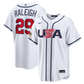 Cal Raleigh USA Baseball 2026 World Baseball Classic Home Stadium Jersey - White