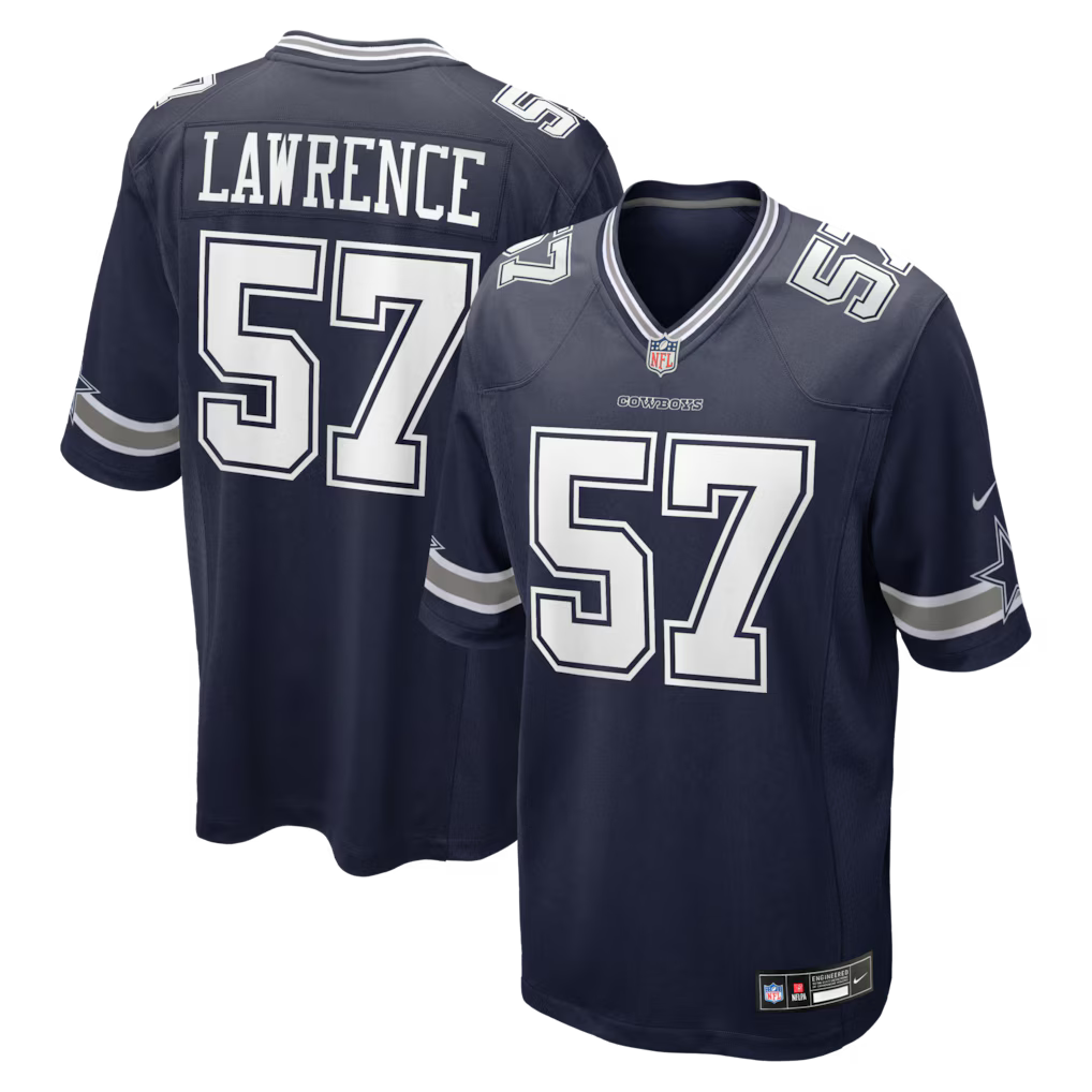 Malachi Lawrence Dallas Cowboys 2026 NFL Draft First Round Pick No. 20 Jersey - Navy